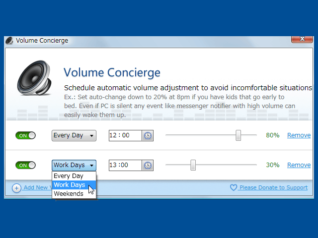 Volume Concierge