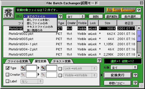 File Batch Exchanger