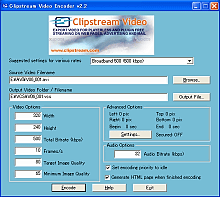 Clipstream Video Encoder