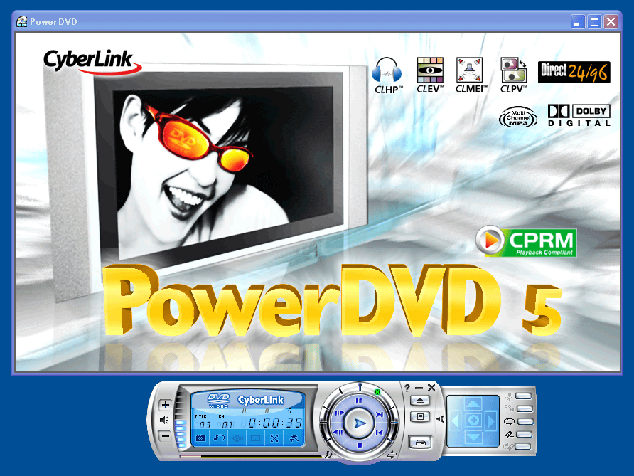 PowerDVD 5 fW^Ή
