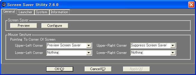 Screen Saver Utility