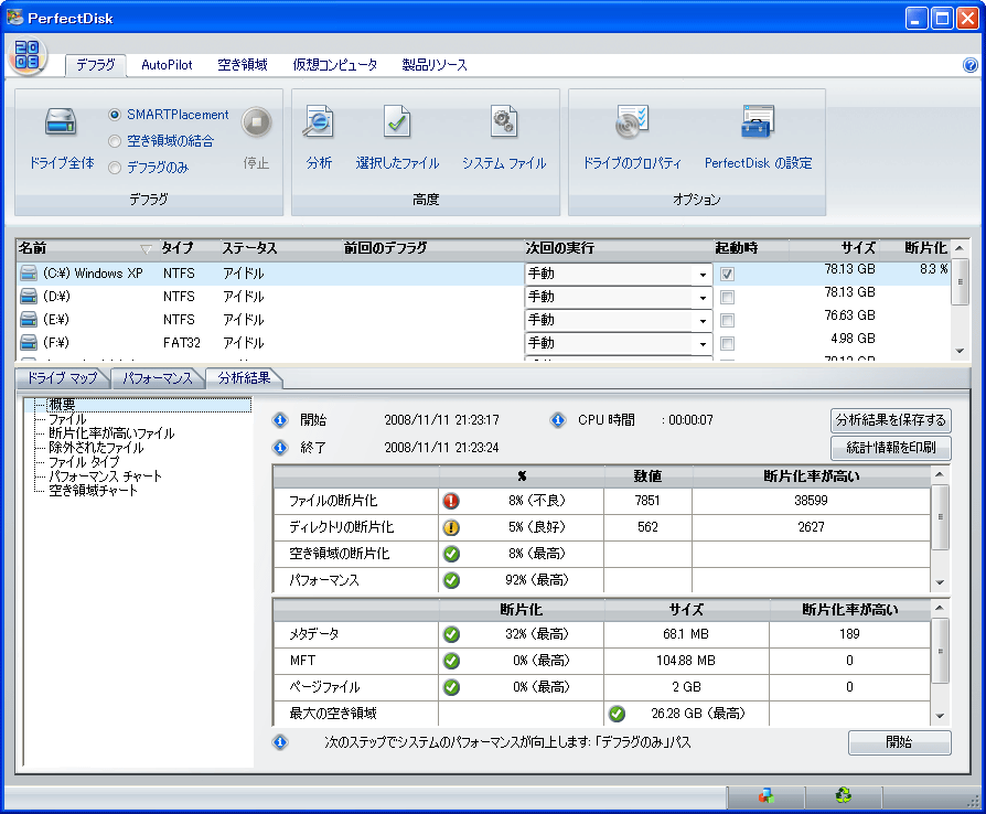 NetJapan PerfectDisk 2008 for VMware