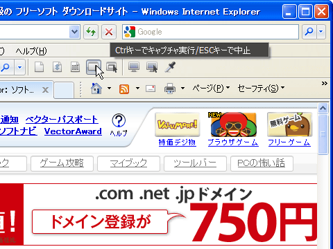 SnapCrab for IE