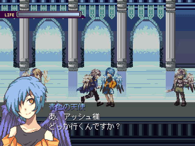 Vector 新着ソフトレビュー Ex Libris ドット絵が美しく 短時間でプレイできる シンプルな横スクロールアクションrpg