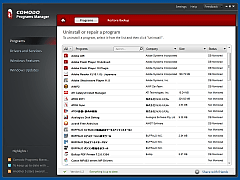 Comodo Programs Manager SS