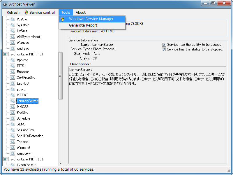 Svchost Viewer