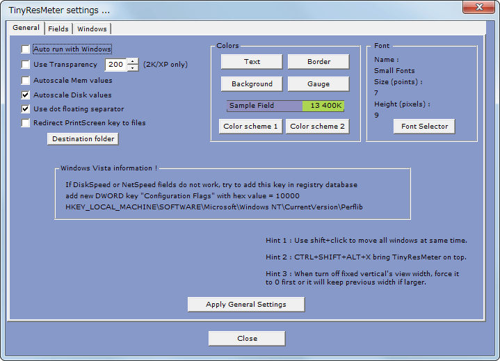 TinyResMeter