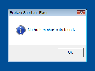 Broken Shortcut Fixer