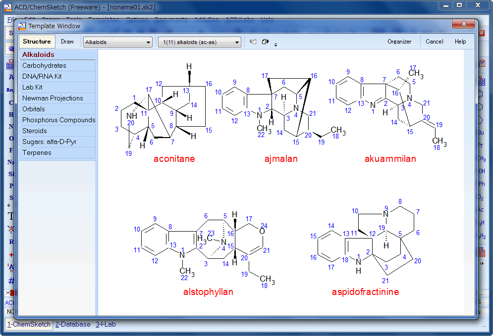 ACD/ChemSketch Freeware