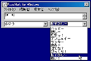 FaceMark for Windows98/95 �̉��