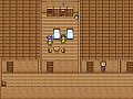 陸の明かりが見えない